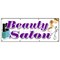 Signmission BEAUTY SALON BANNER SIGN hairdresser stylist colorist color haircuts B-96 Beauty Salon - alternate 1